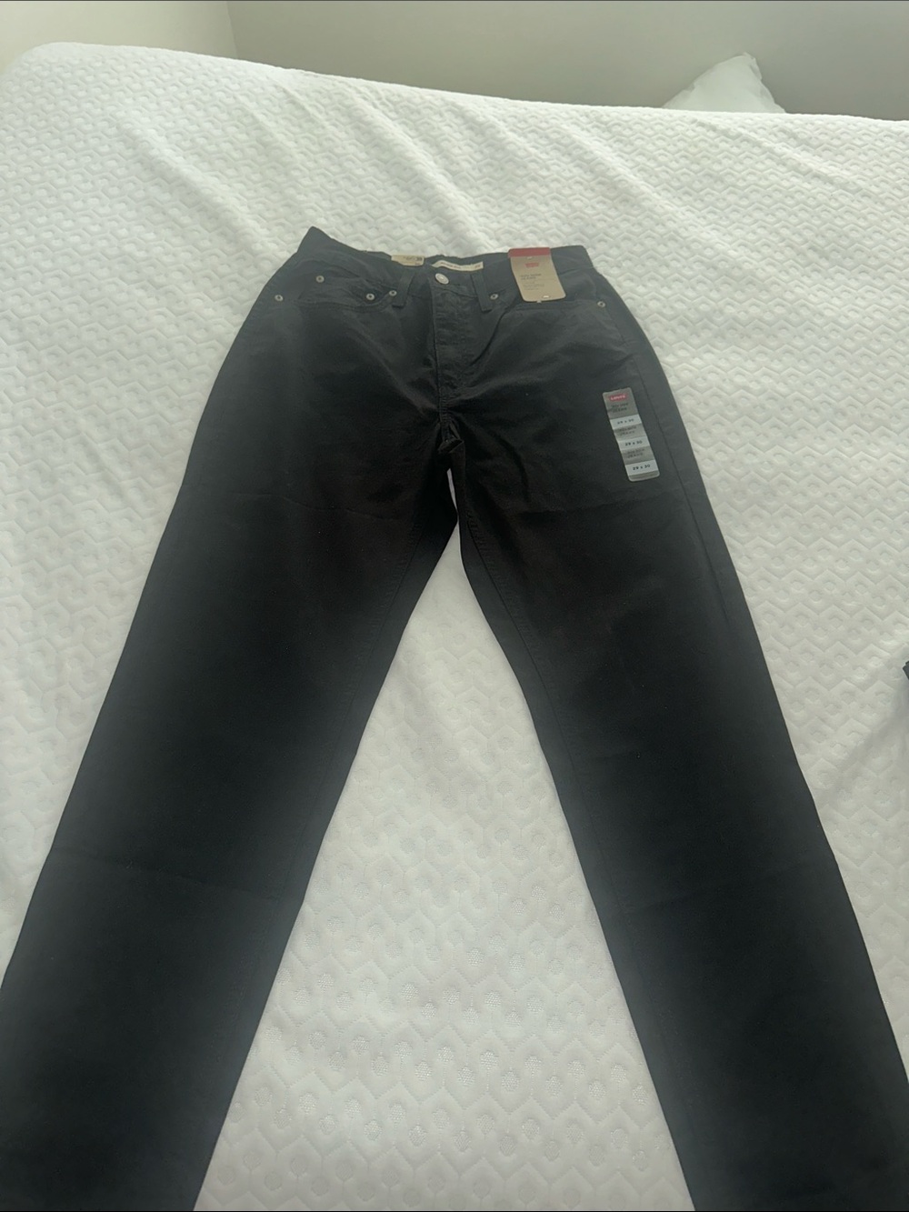 Levi's Black Straight-Leg Women's Jeans